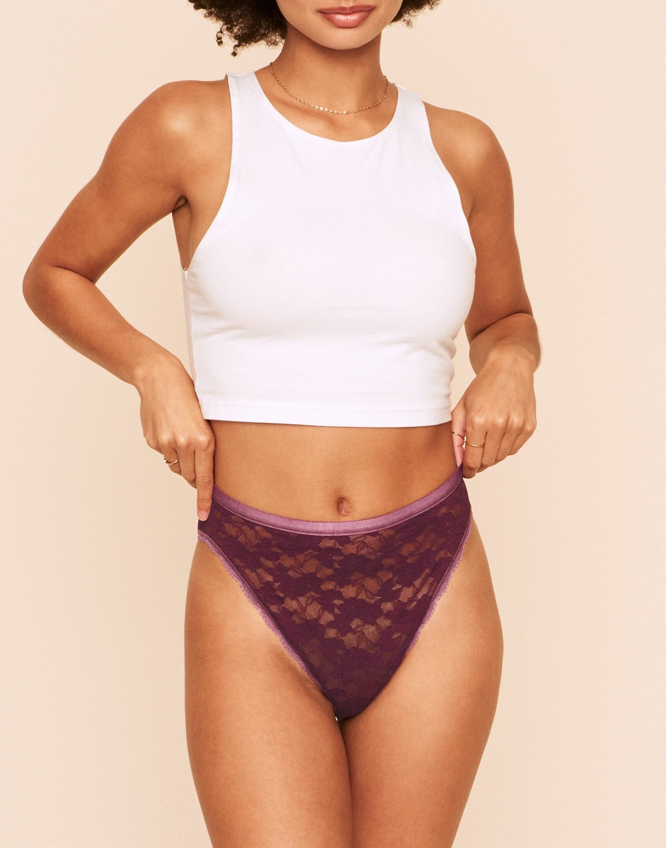 AMERI アメリ　MEDI LINGERIE LIKE LACE PANTS MEDI LINGERIE LIKE LACE PANTS