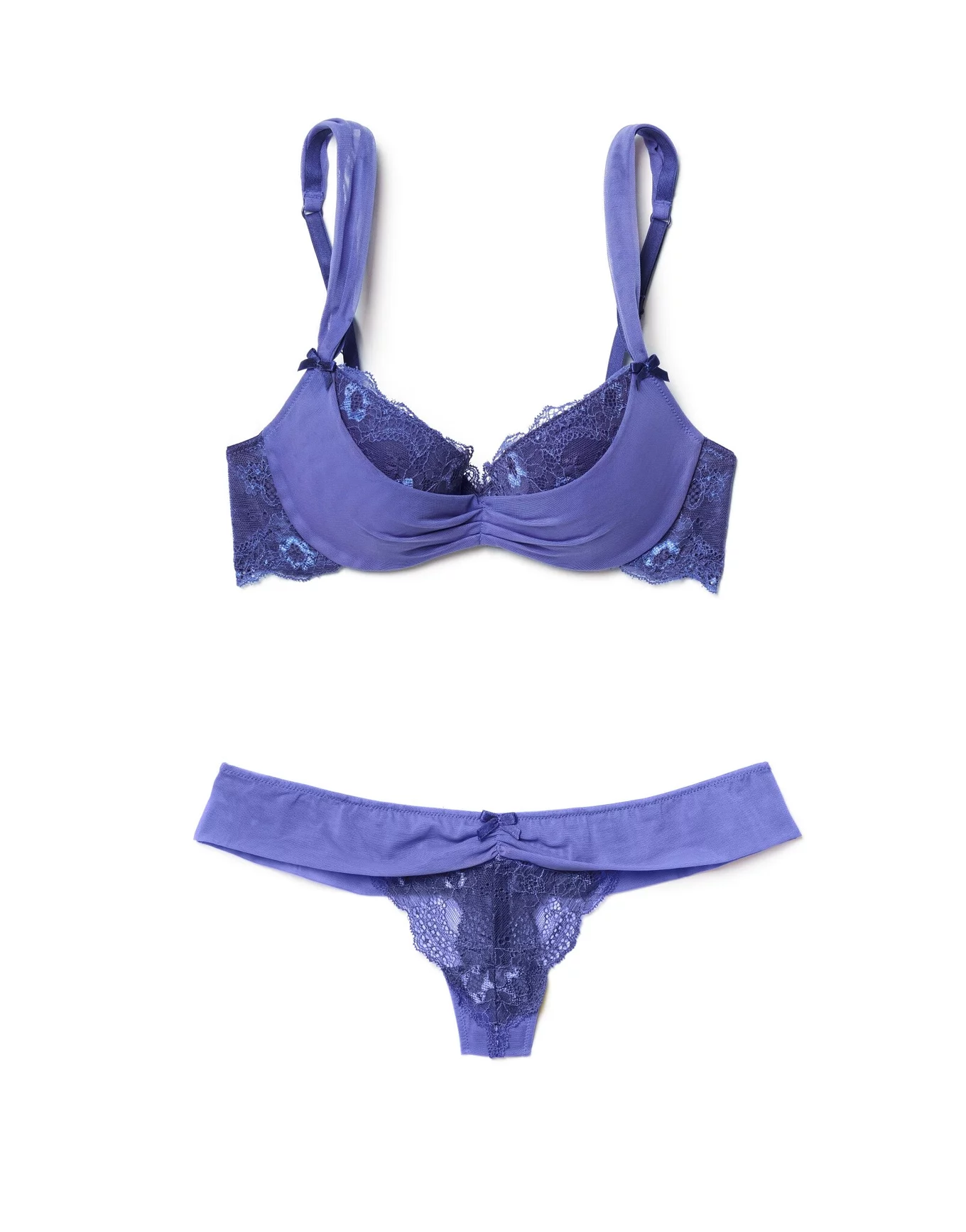 Eashery Underoutfit Bras for Women Women鈥檚 Constant Convertible Strap  Lightly Lined Demi Bra Purple 40