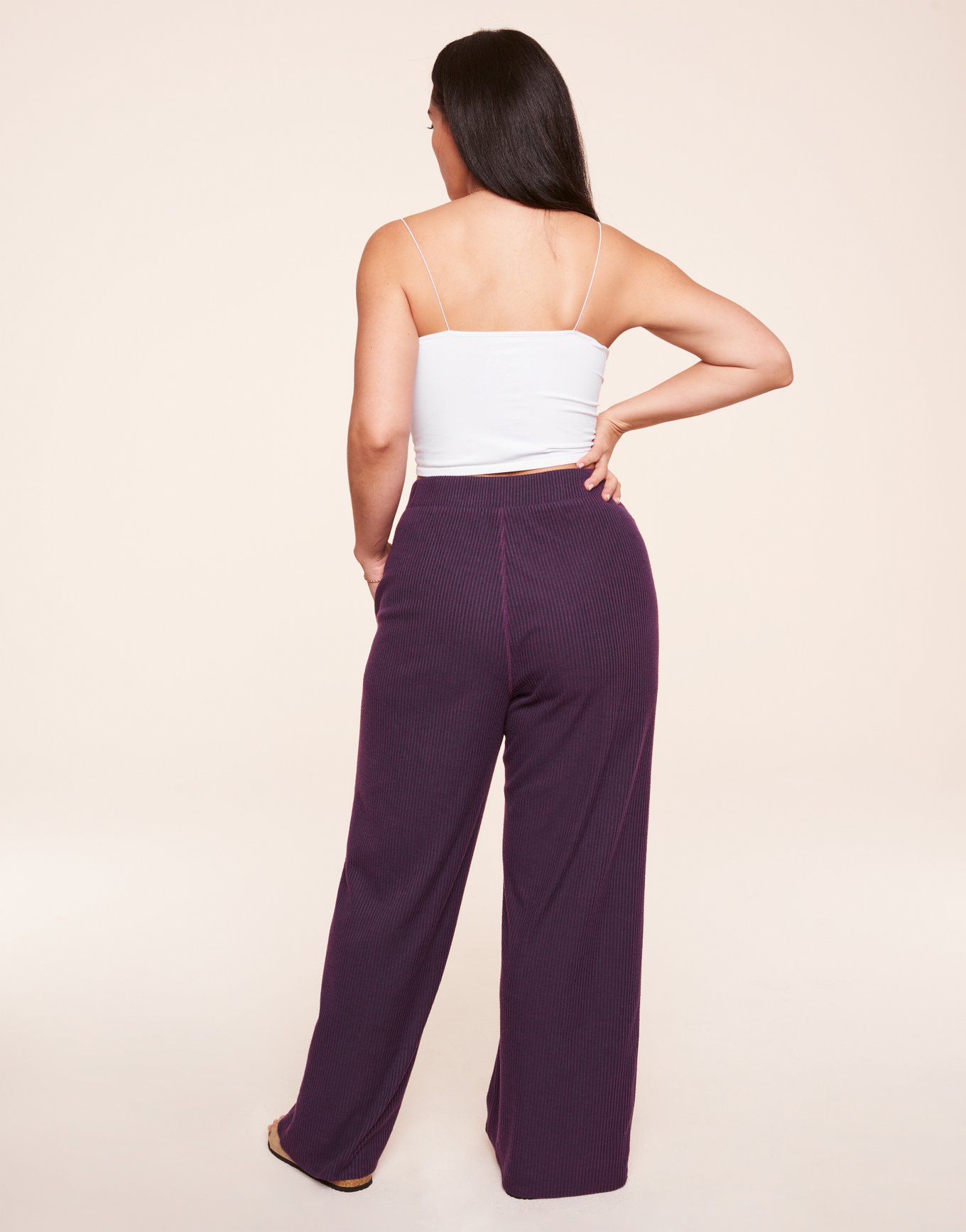 Riley Rib Lounge Pant Plus