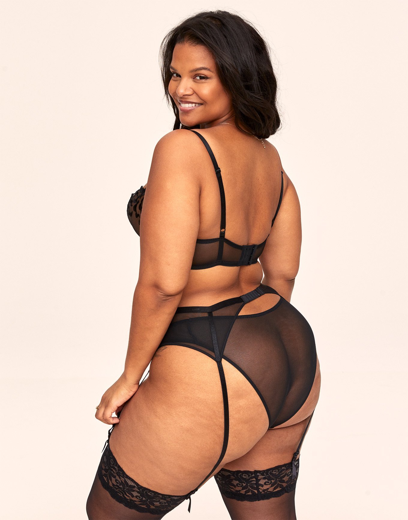 Plus size garter belt lingerie 2025