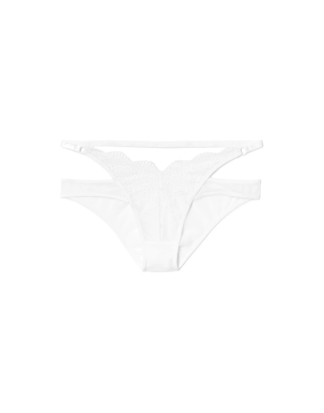 Secret Treasures Women's Cotton Heather String Bikini Panties, 12-Pack 