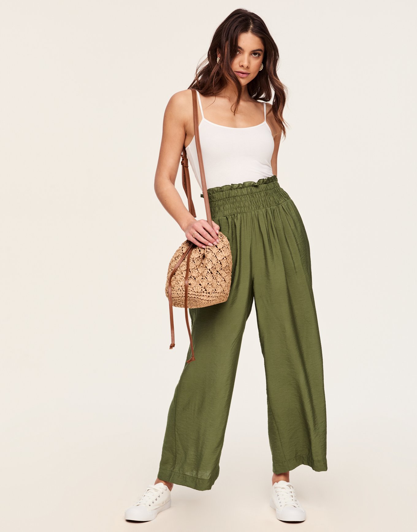 Dark Green Pants