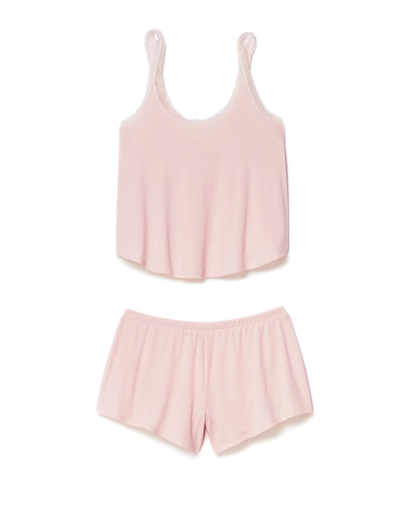 Cailey Light Pink Cami and Short Set, XS-XL
