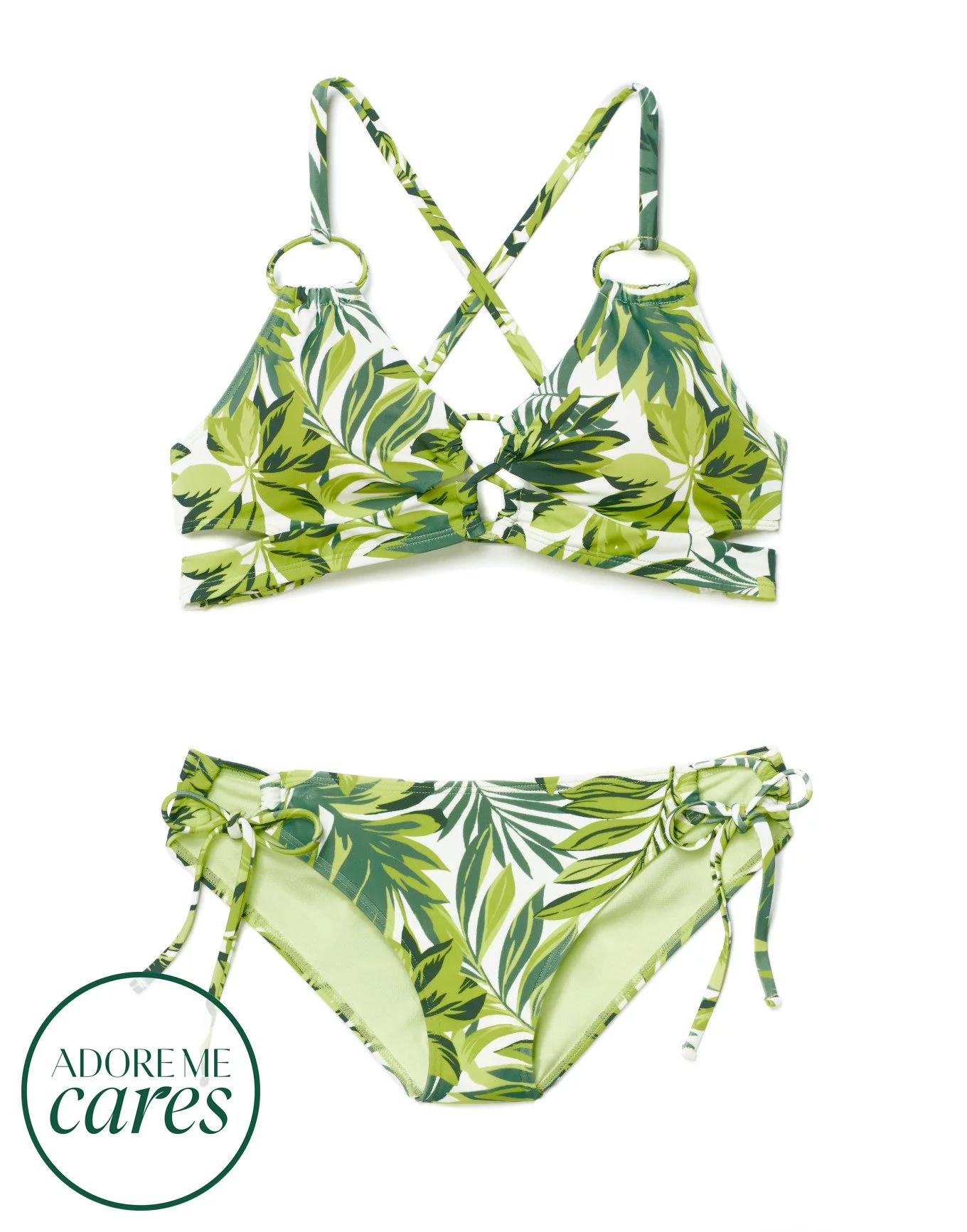 Trouwens Posters duidelijk Tatiana Tropical Green 2 Bikini, XS-XL | Adore Me