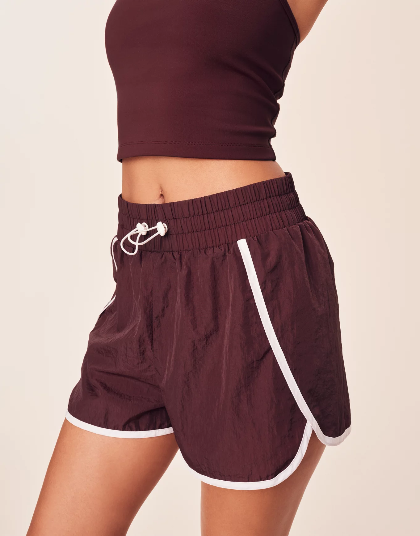 Sia Short Dark Brown Active Shorts, XS-XL