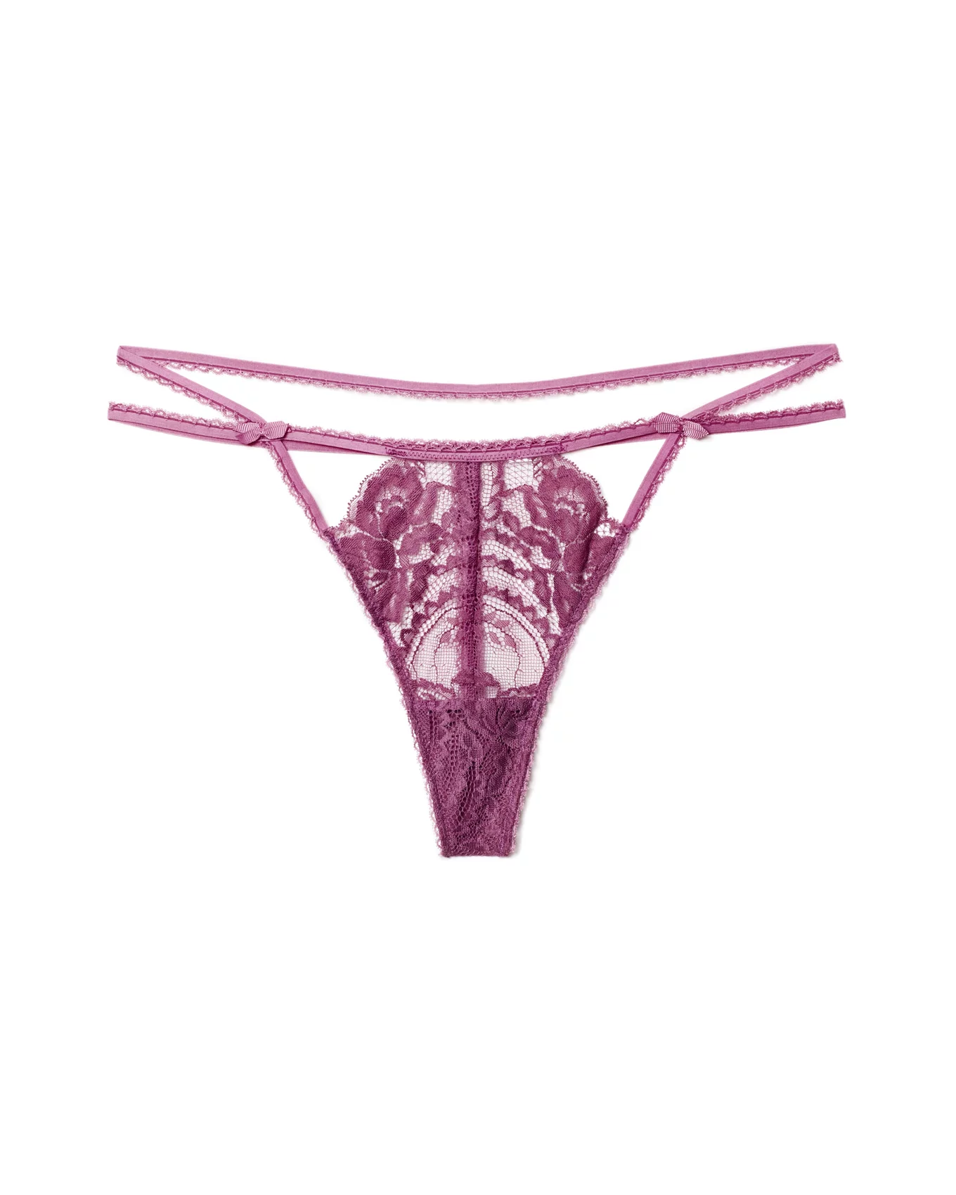 Enette G-String Dark Purple Plus G string, XL-4X | Adore Me