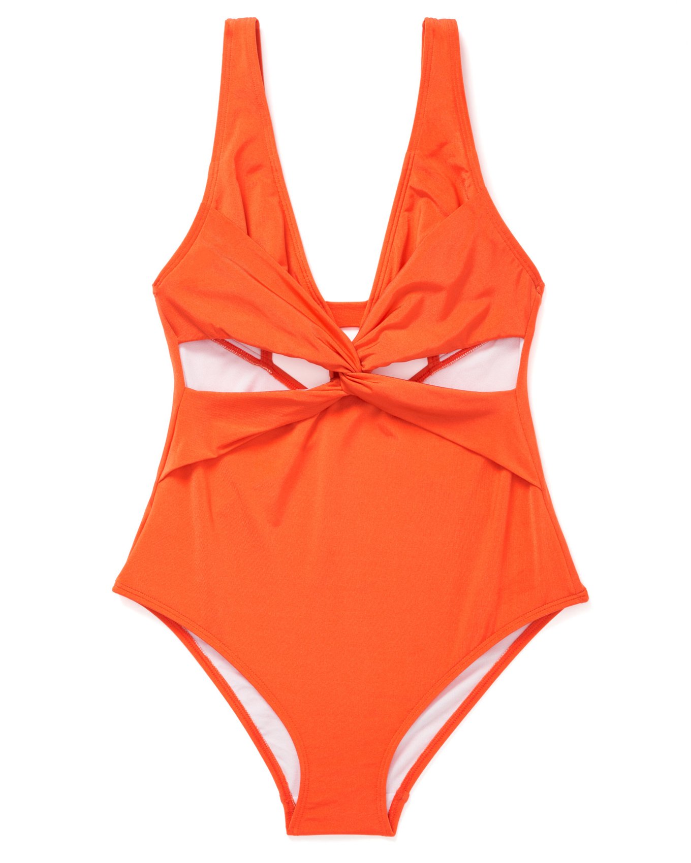 dark orange swimsuit