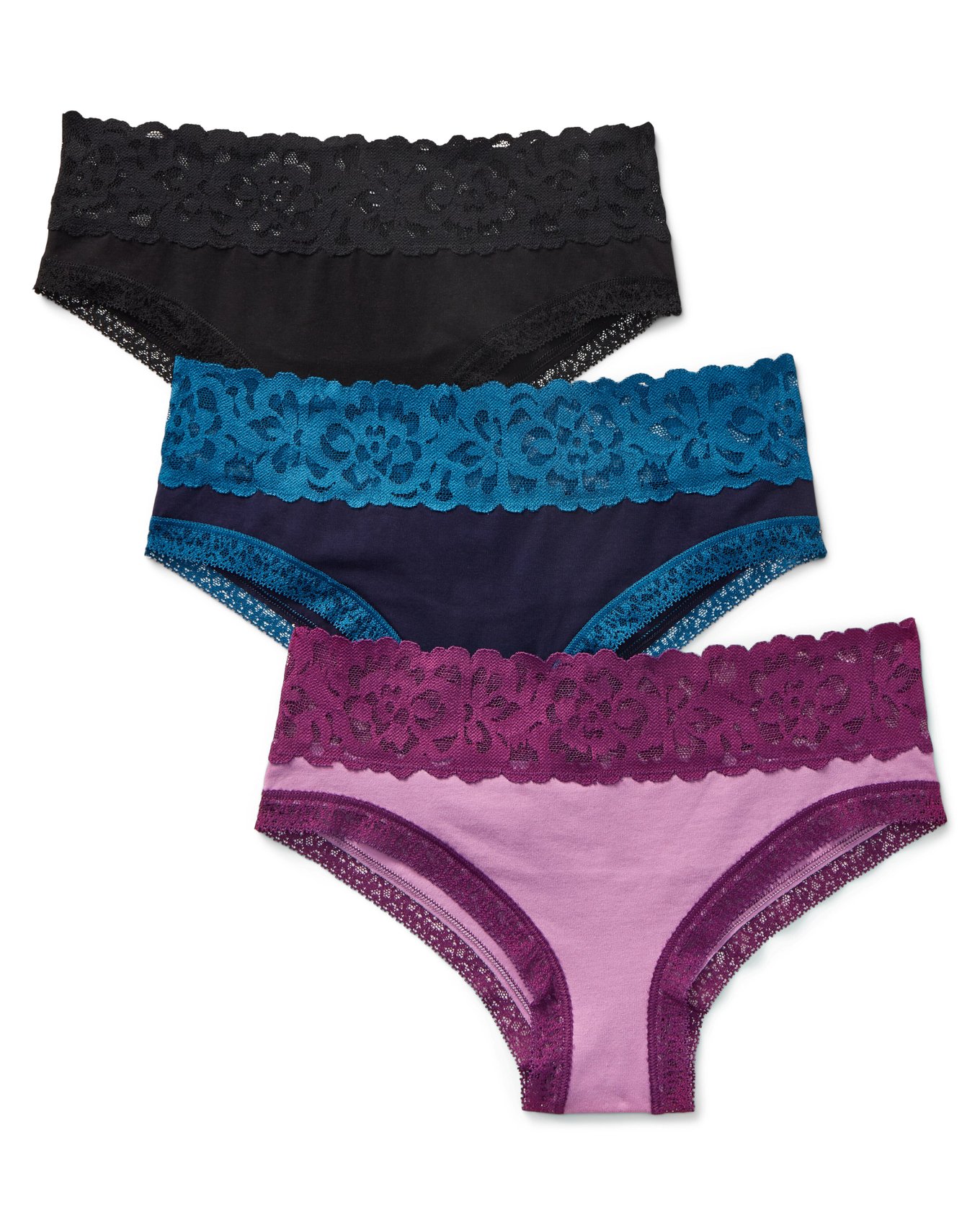 10 Pack Cheeky Lace Panties – René Rofé