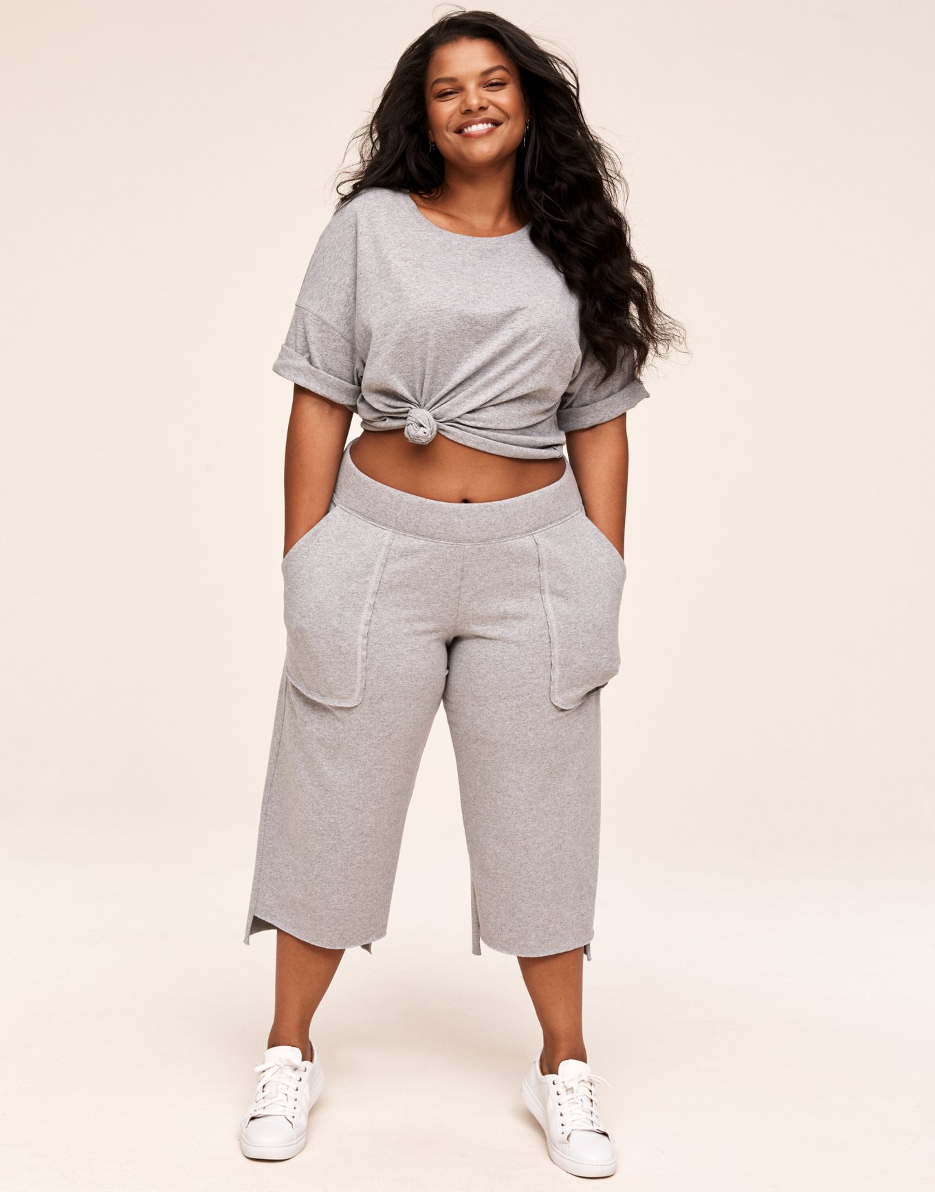 Recycled Plus Basic Oversized Joggers  Plus size joggers, Fitness wear  outfits, Plus size lazy day outfits