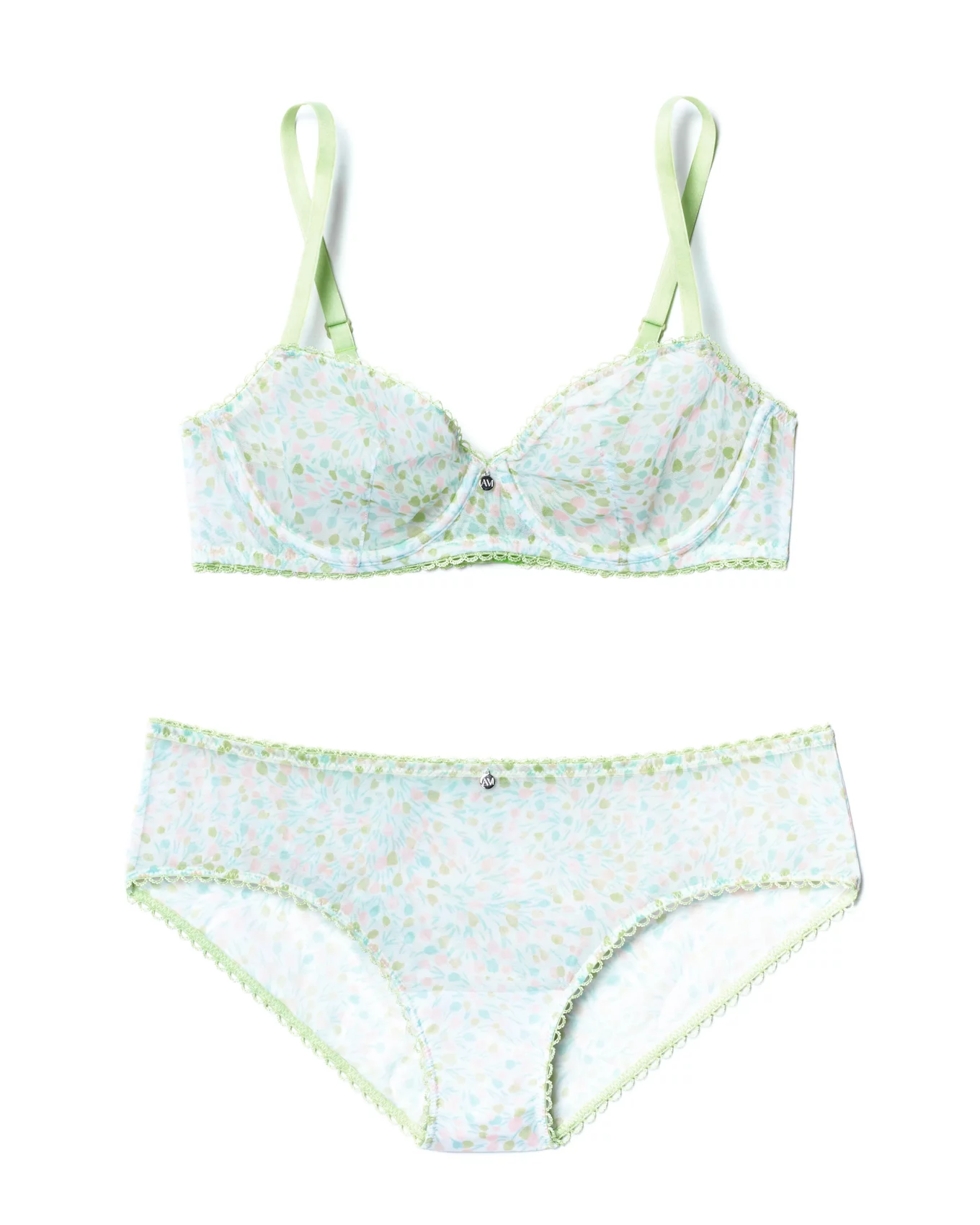 Adore Me, Intimates & Sleepwear, Adore Me Womens Mint Greenwhite Lace Bra  42ddd