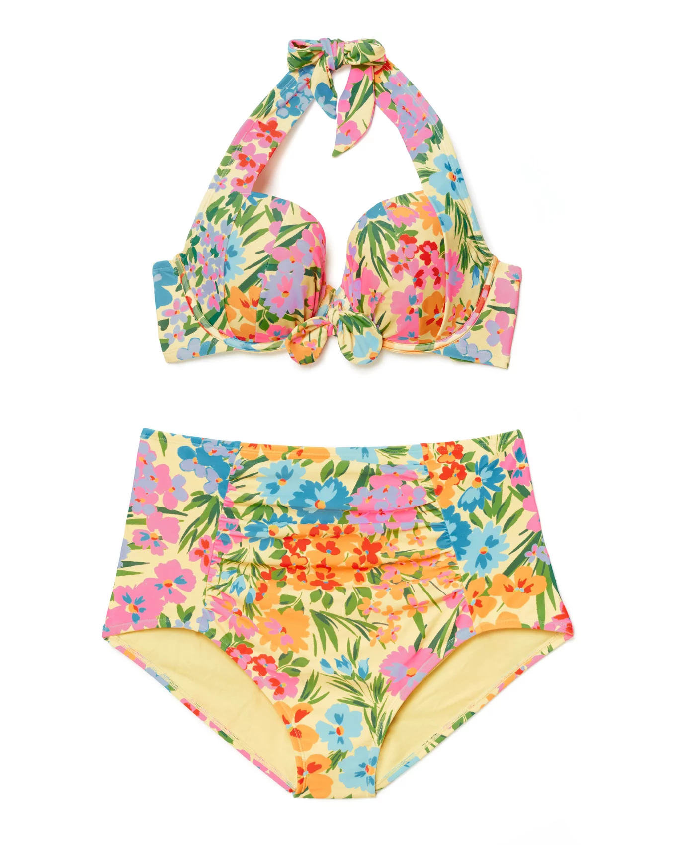 Two Piece Swimsuit for Women- Bikini Sets, Tankini