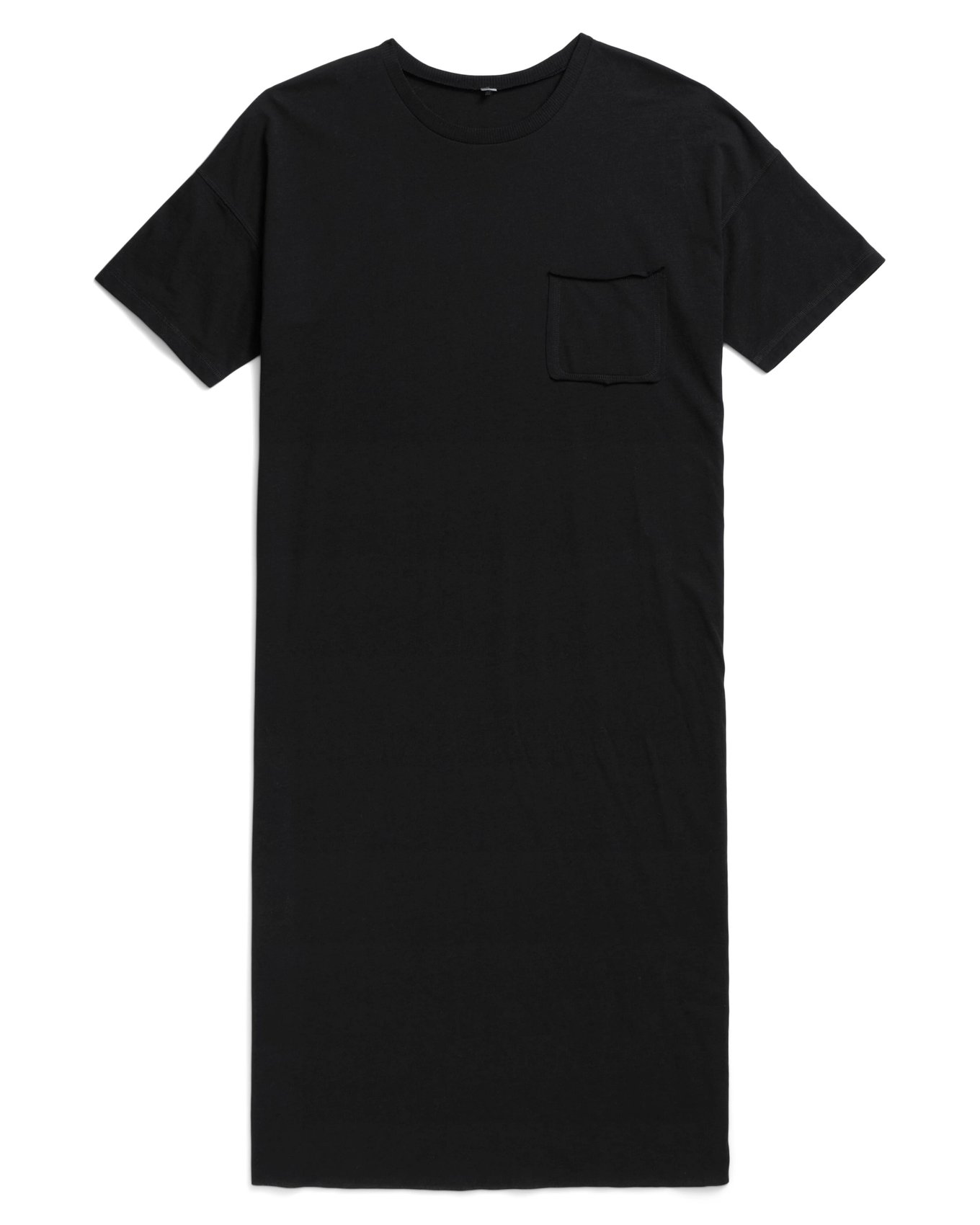 Devyn Black Plus Knit Sleepshirt, XL-1X | Adore Me