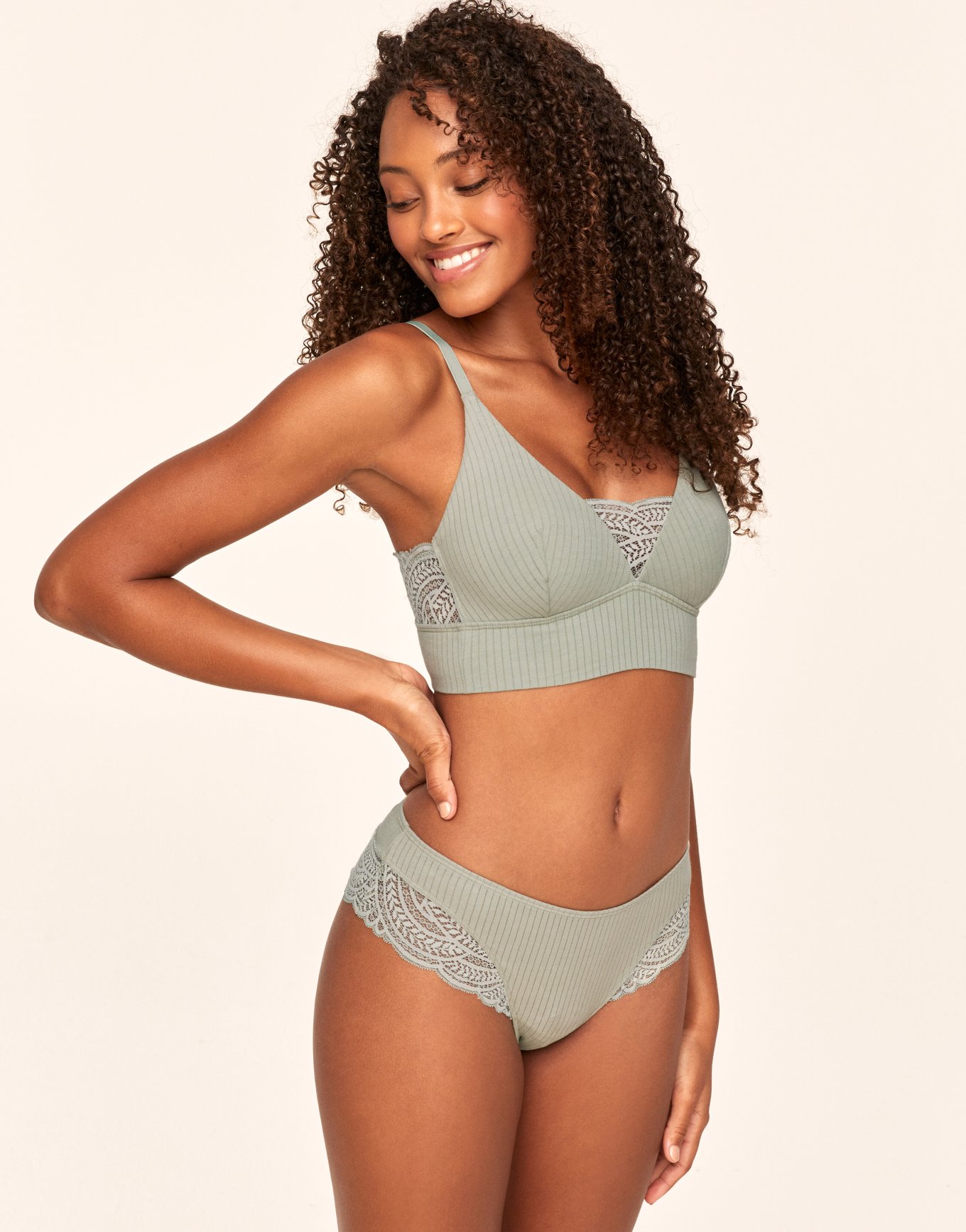 Unlined Soft Stretchy Lace Bra