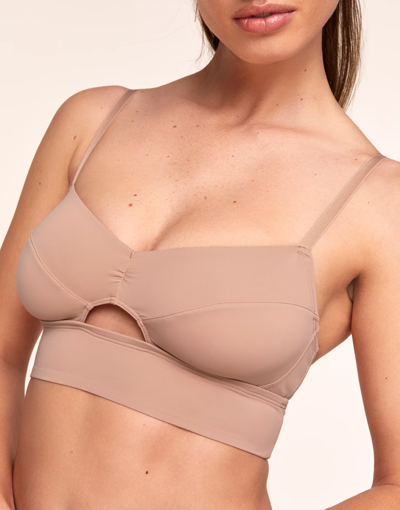 Full Coverage Bra | Double Layer Fabric | Non Padded Bra | B C D Cup Sizes  | Kamison 1108 -Skin (Pack of 2)