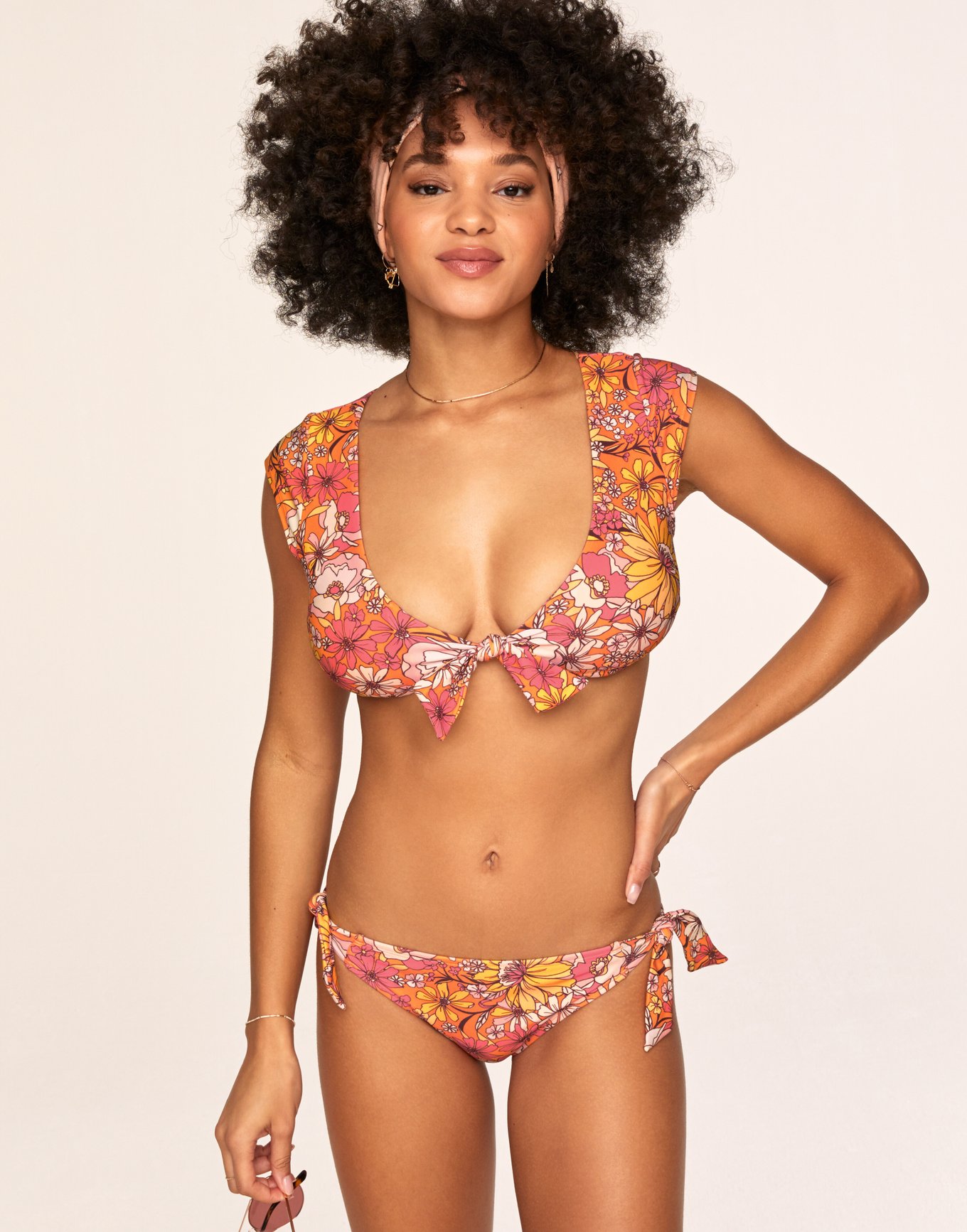 Adore Me Floral Bikini 32DD S