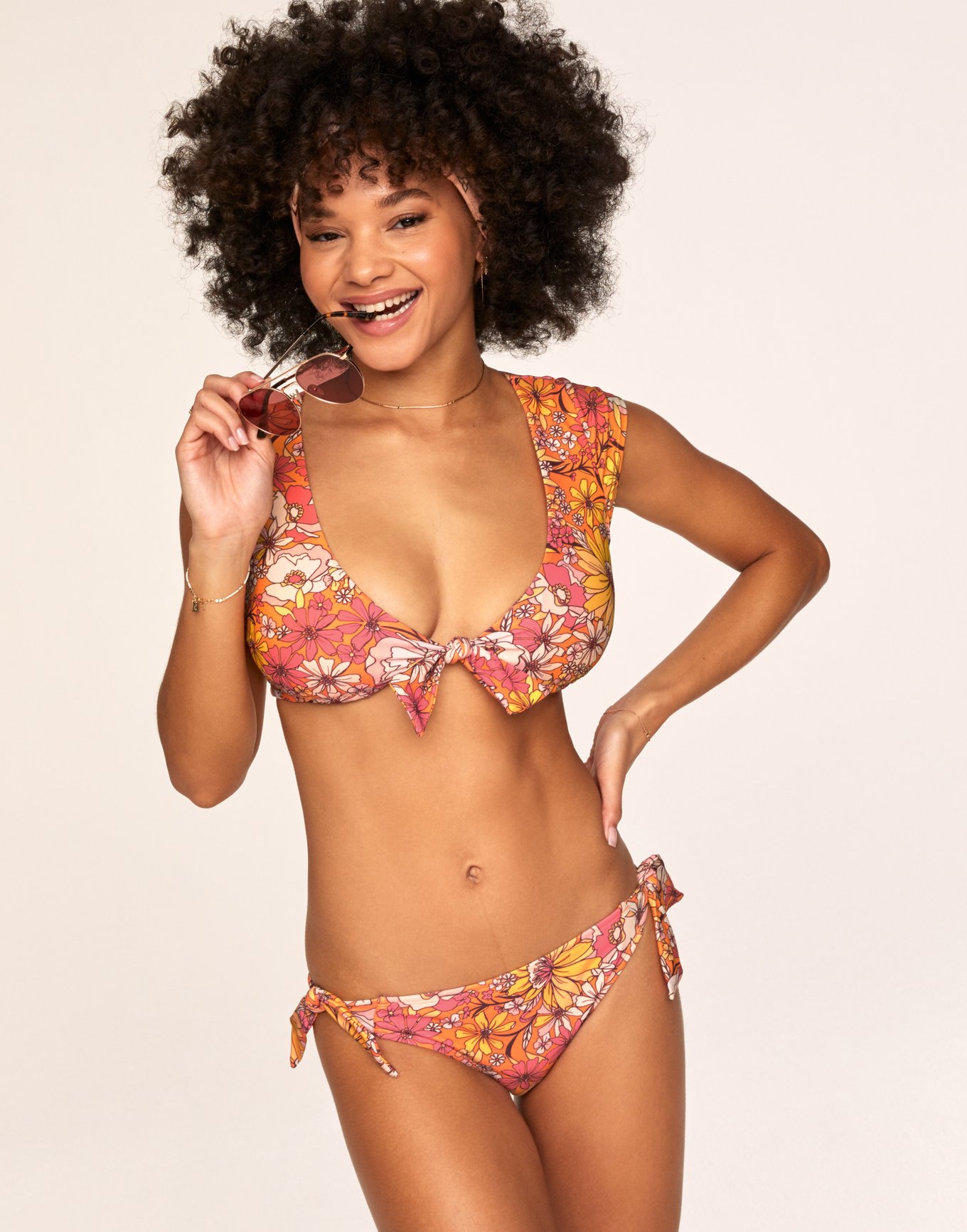 ◆CORALIQUE◆ Lovely Flower Bikini Pink Designer fashion, Seoul-fully created | W Concept