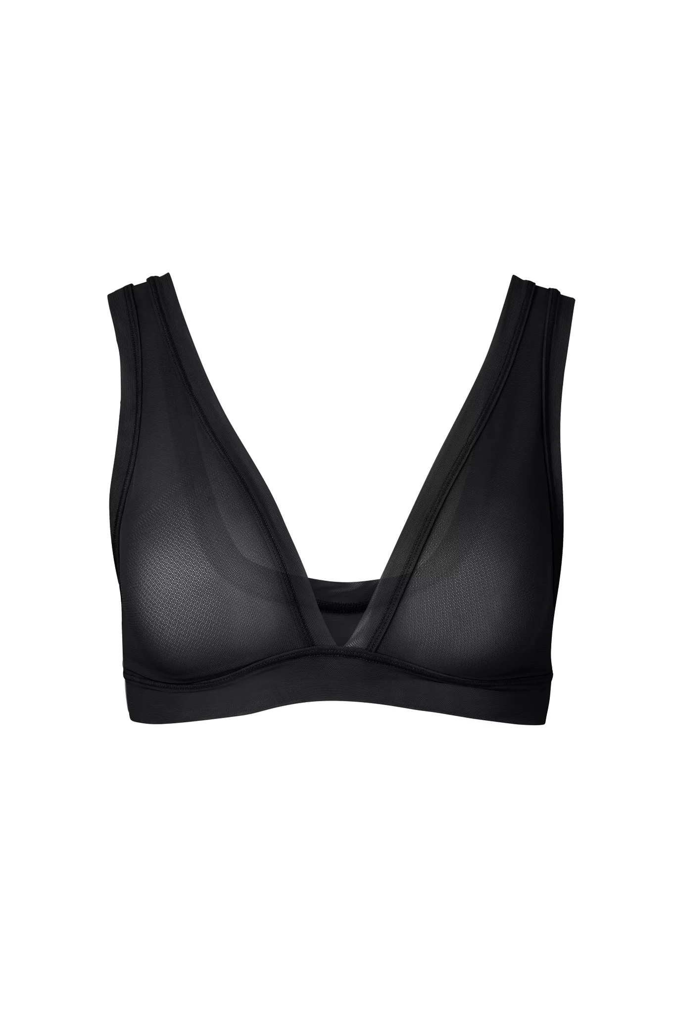 Calvin Klein Triangle Bralette Black Size M - $13 (67% Off Retail