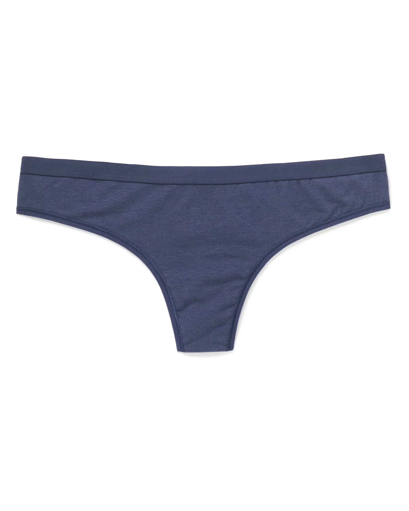 3-pack invisible thong briefs - Navy blue/White/Light blue