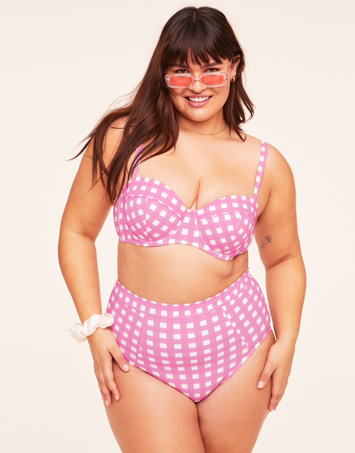 Vivien Novelty Pink Plus Bikini, 38DD-46DD
