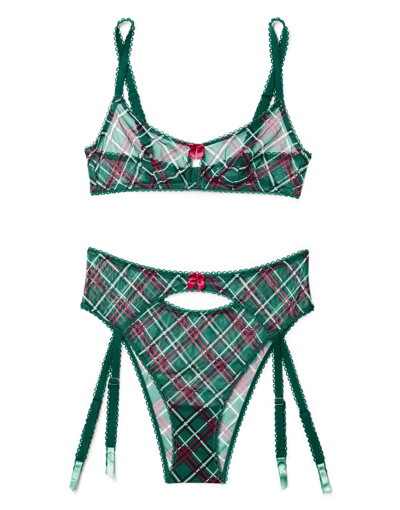 Bralette / Jade Green – ad hoc penticton