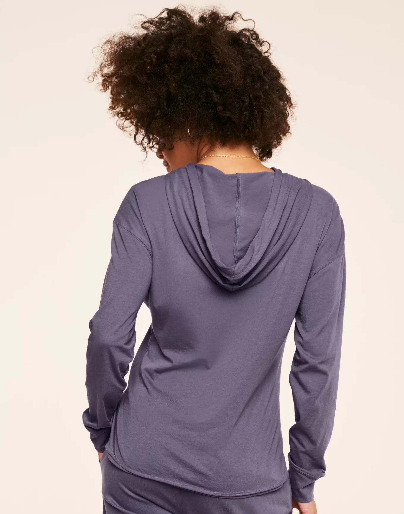 Ofra Dark Purple Long sleeve Bodysuit, XS-XL
