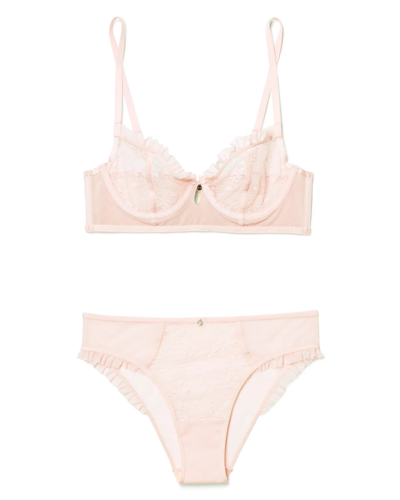 Victoria Secret perfect shape pink bra size 36D like new condition