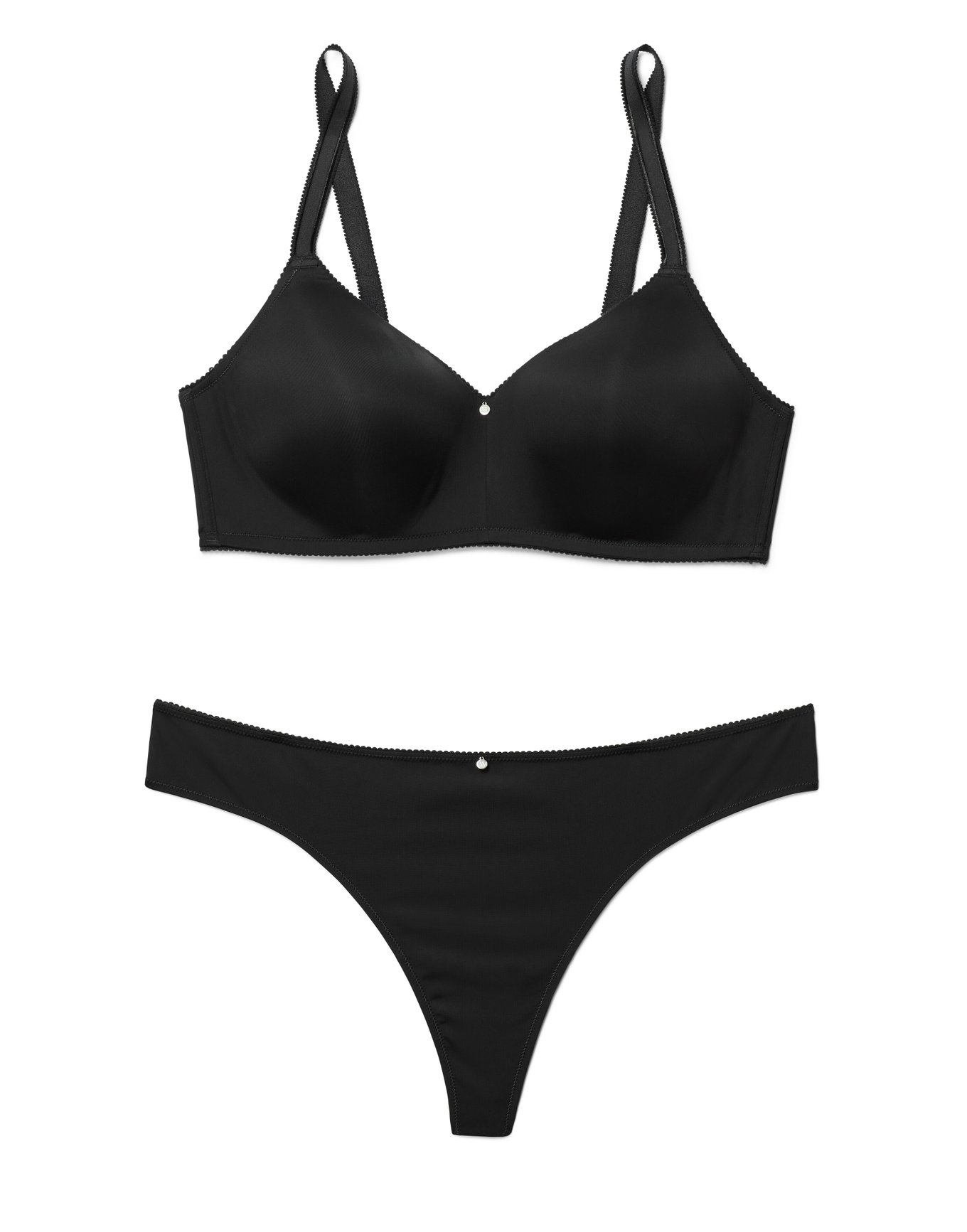 Johana B1 Black Plus Contour Demi, 38DD40DDD Adore Me