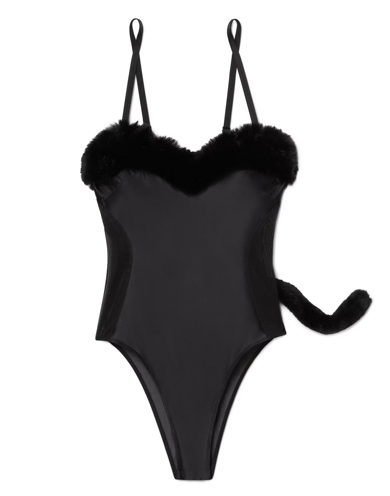 Felina Black Bodysuit, XS-XL