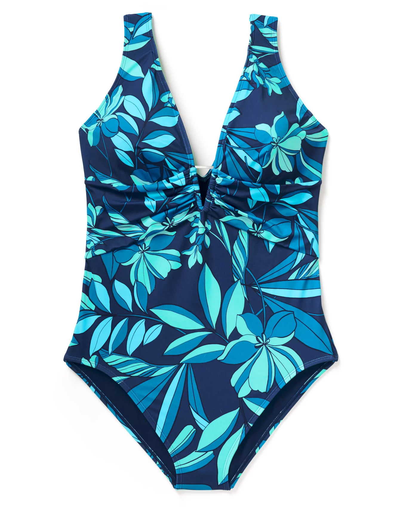 Vivid Trim Asymmetrical One-Piece Swimsuit - Women - Ready-to-Wear