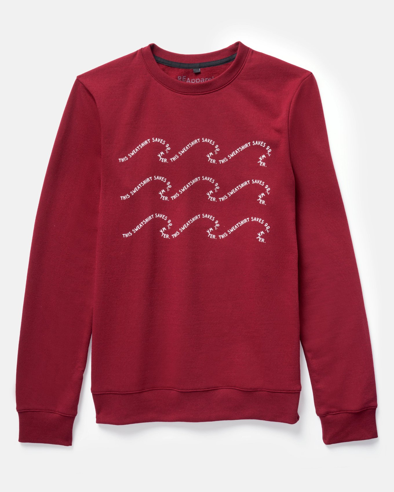 Deep red online sweatshirt