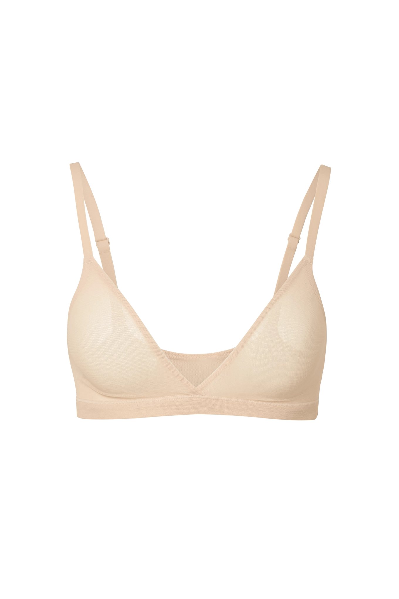 Fits Everybody Triangle Bralette - Sand
