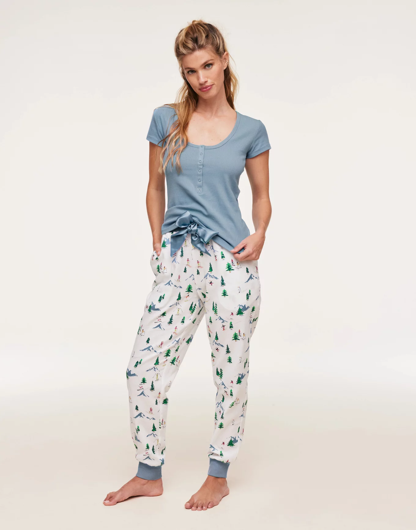 Luck Brand Women's Pajama Set XXL Includes 4 pieces Tee, Tank