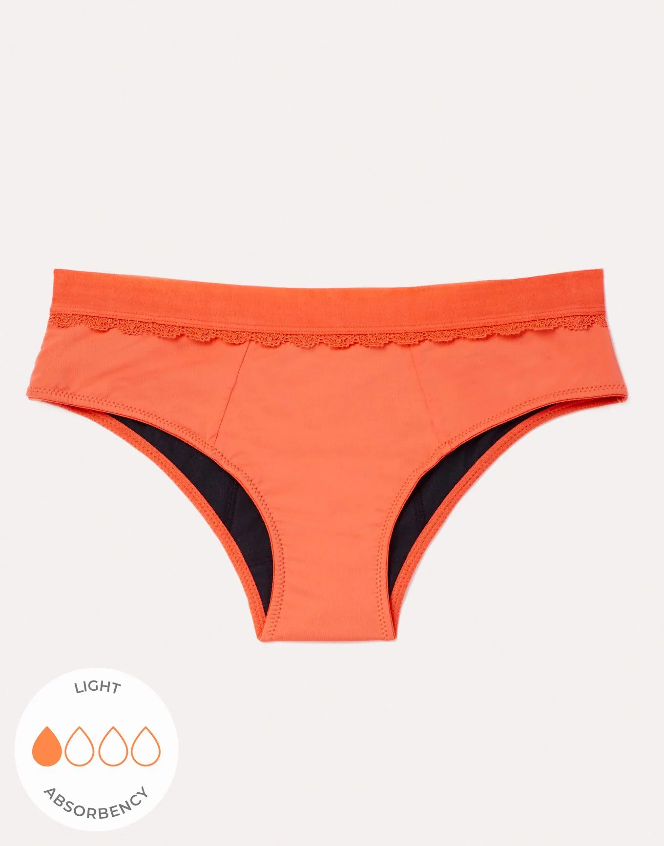 CAICJ98 Underwear Women Womens No Show Seamless Underwear, Amazing Stretch  & No Panty Lines, Available in Plus Size,Orange