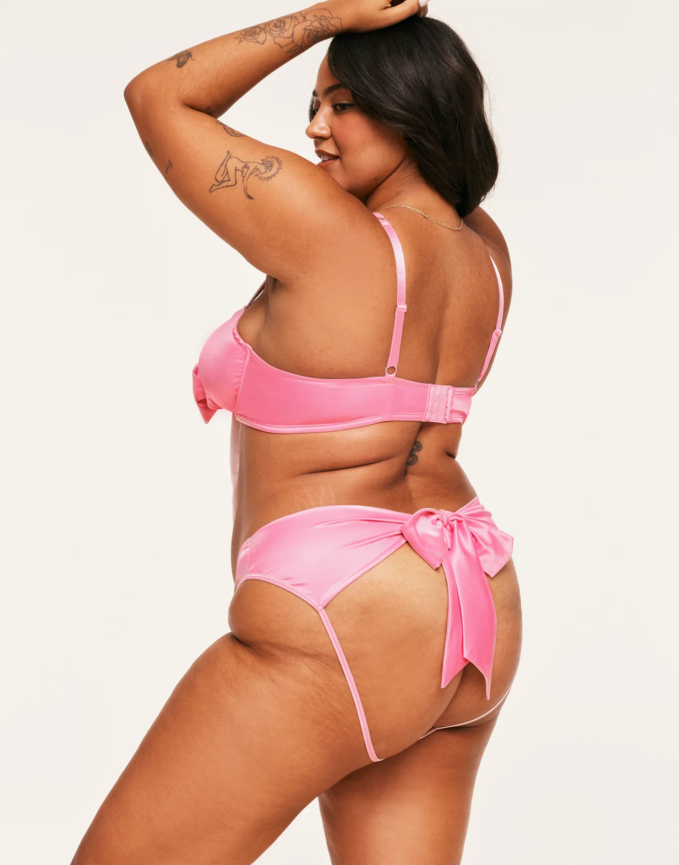 Adore Me: NEW Just In! The Gynger Bra & Panty Set—in PINK. 🎀