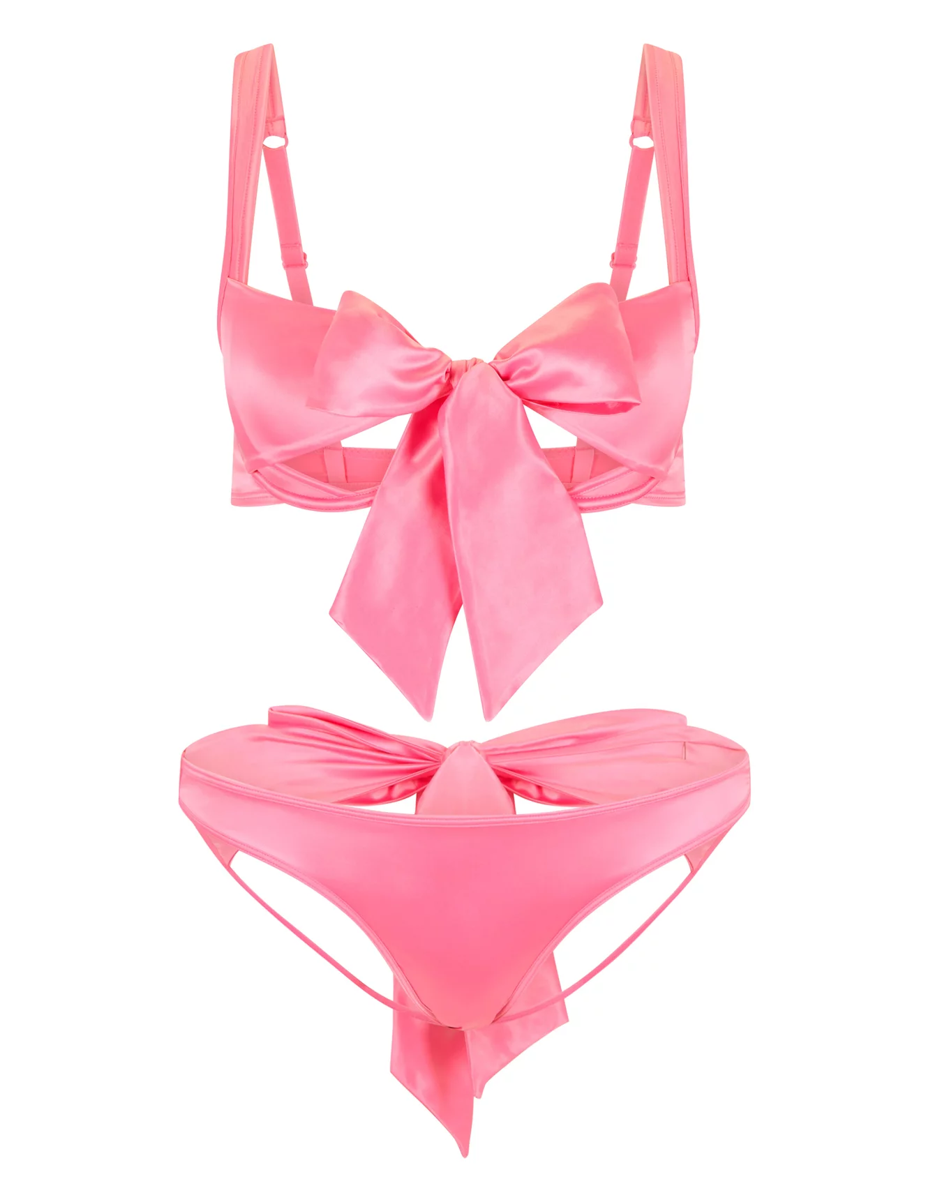 NEW Just In! The Gynger Bra & Panty Set—in PINK. 🎀 - Adore Me