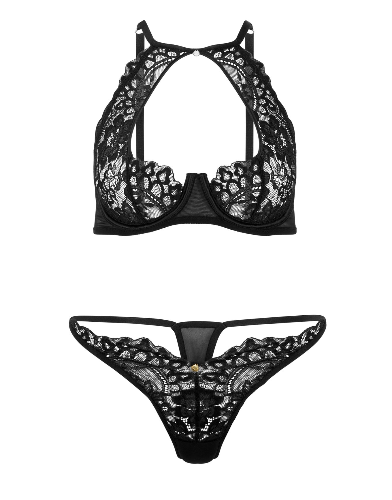 Talulah Black Unlined Plunge, 30B38D Adore Me