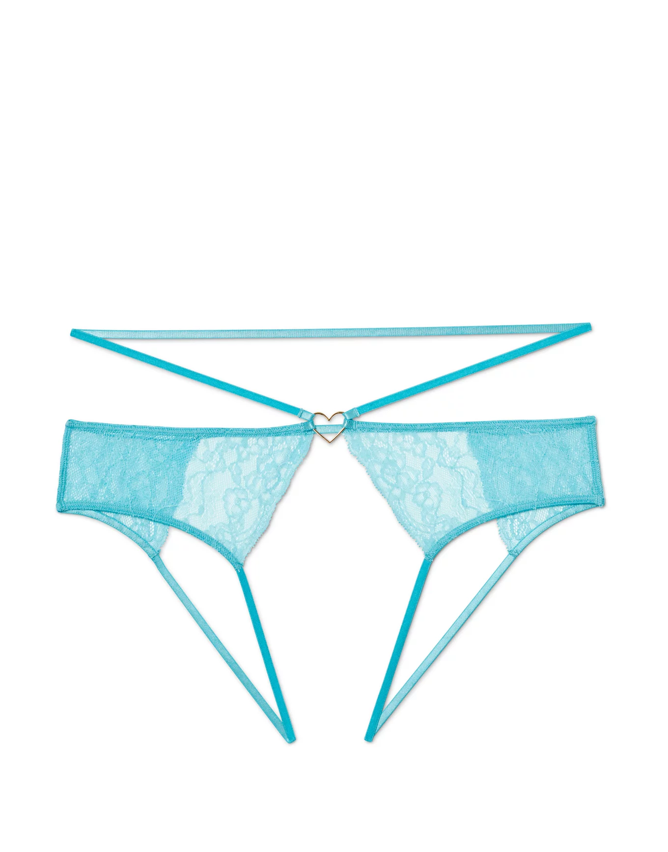 Danielle Bikini Medium Blue Crotchless Bikini, XS-XL | Adore Me