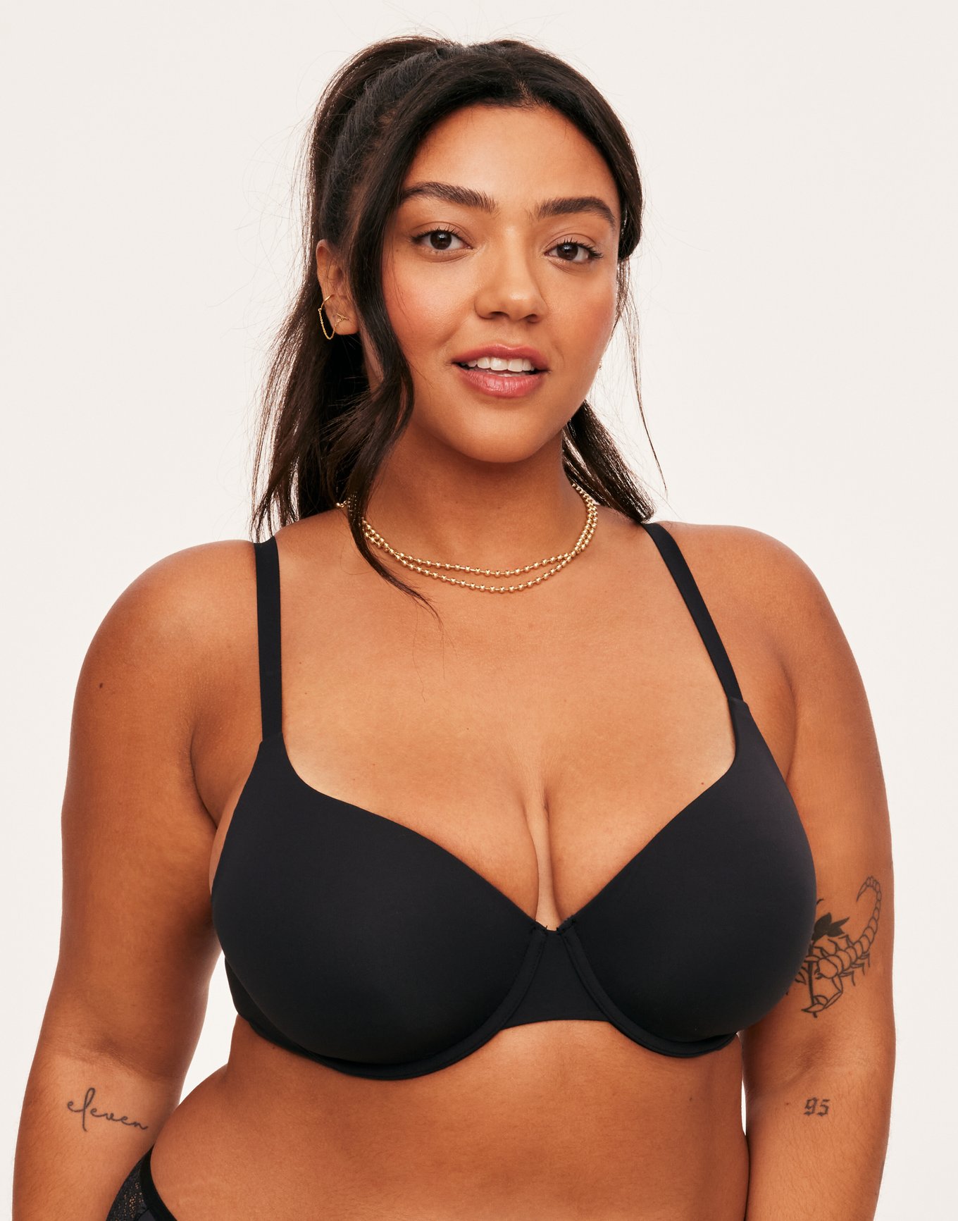 Black Just My Size Full Coverage Bras & Bra Sets for Women for sale