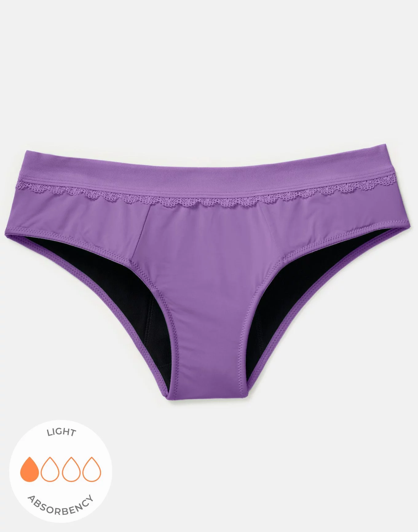 Period Panty Thong SEAMLESS in purple shop period underwear online