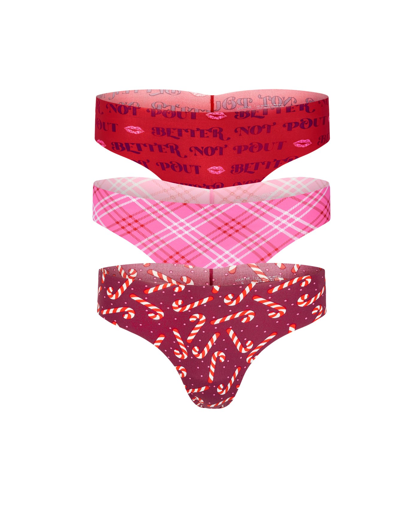 Francine Invisible Pack Thong Plus