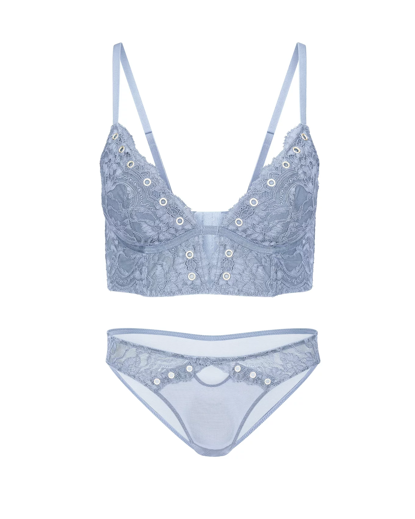 Prismatic Bra and Panty in Light Blue main image 1
