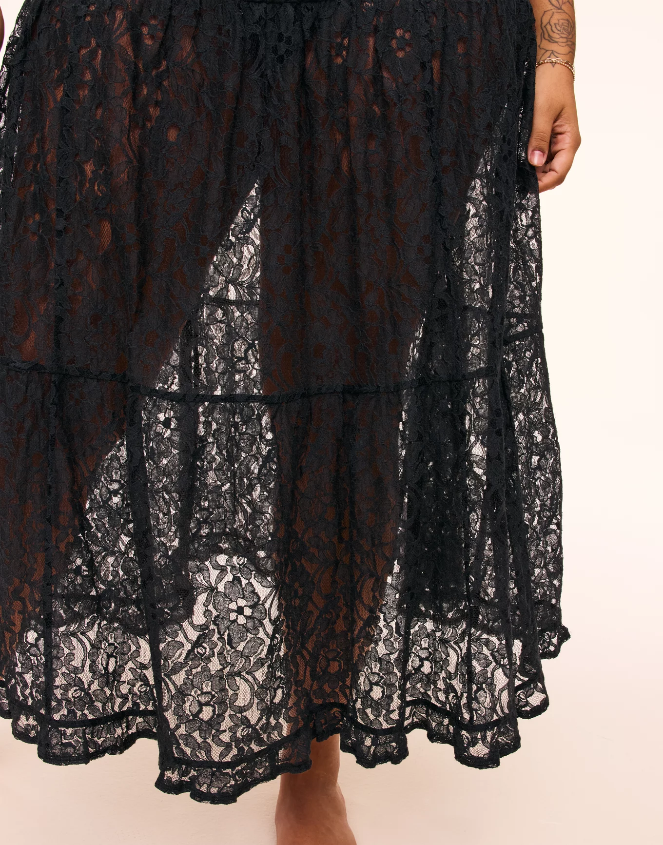 Isadora Black Cami Cami and Skirt Set, XS-4X | Adore Me