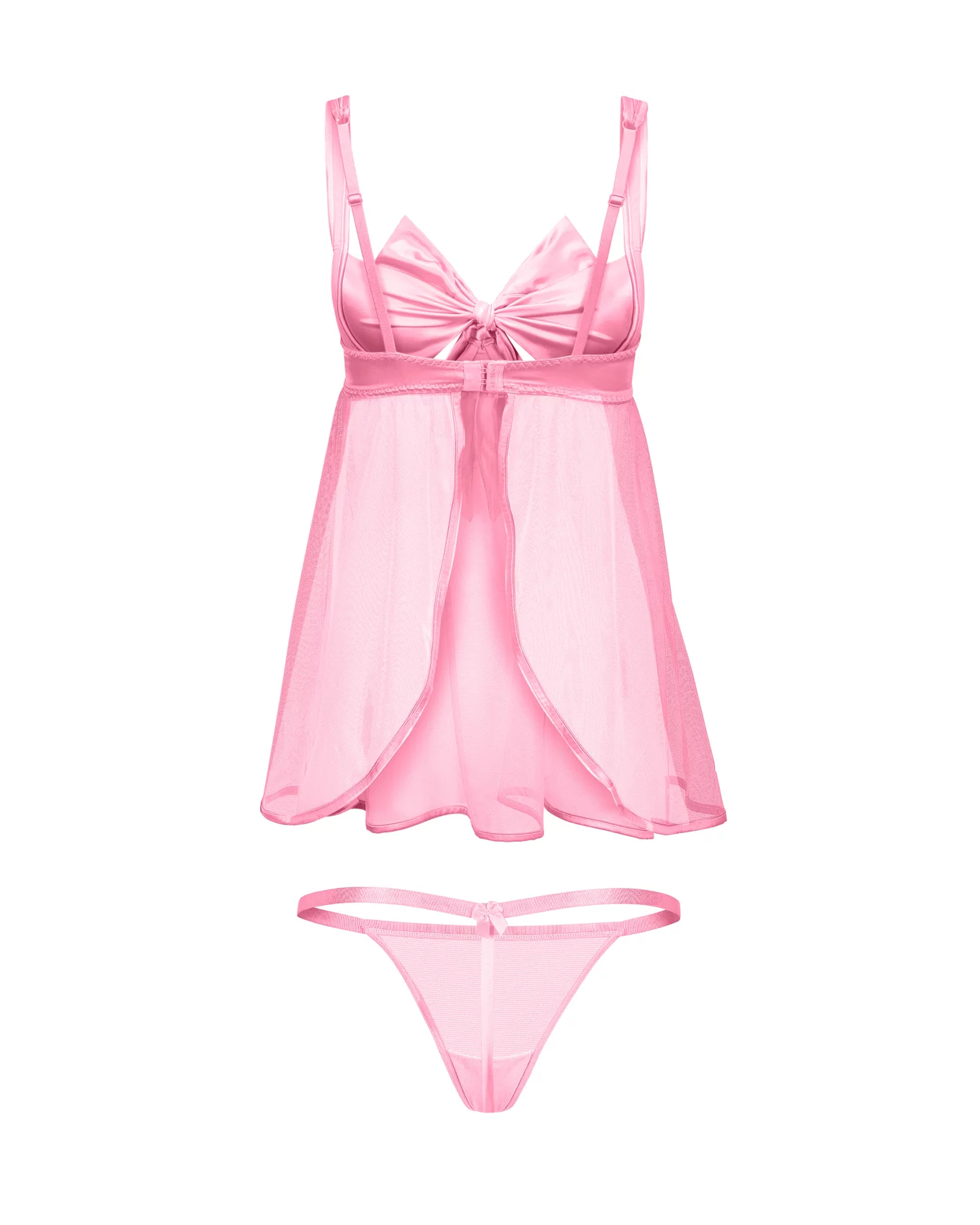 ୨୧ もえもえ♡さま専用 ୨୧ Emilia Medium Pink Bodysuit, XS-L | Adore Me