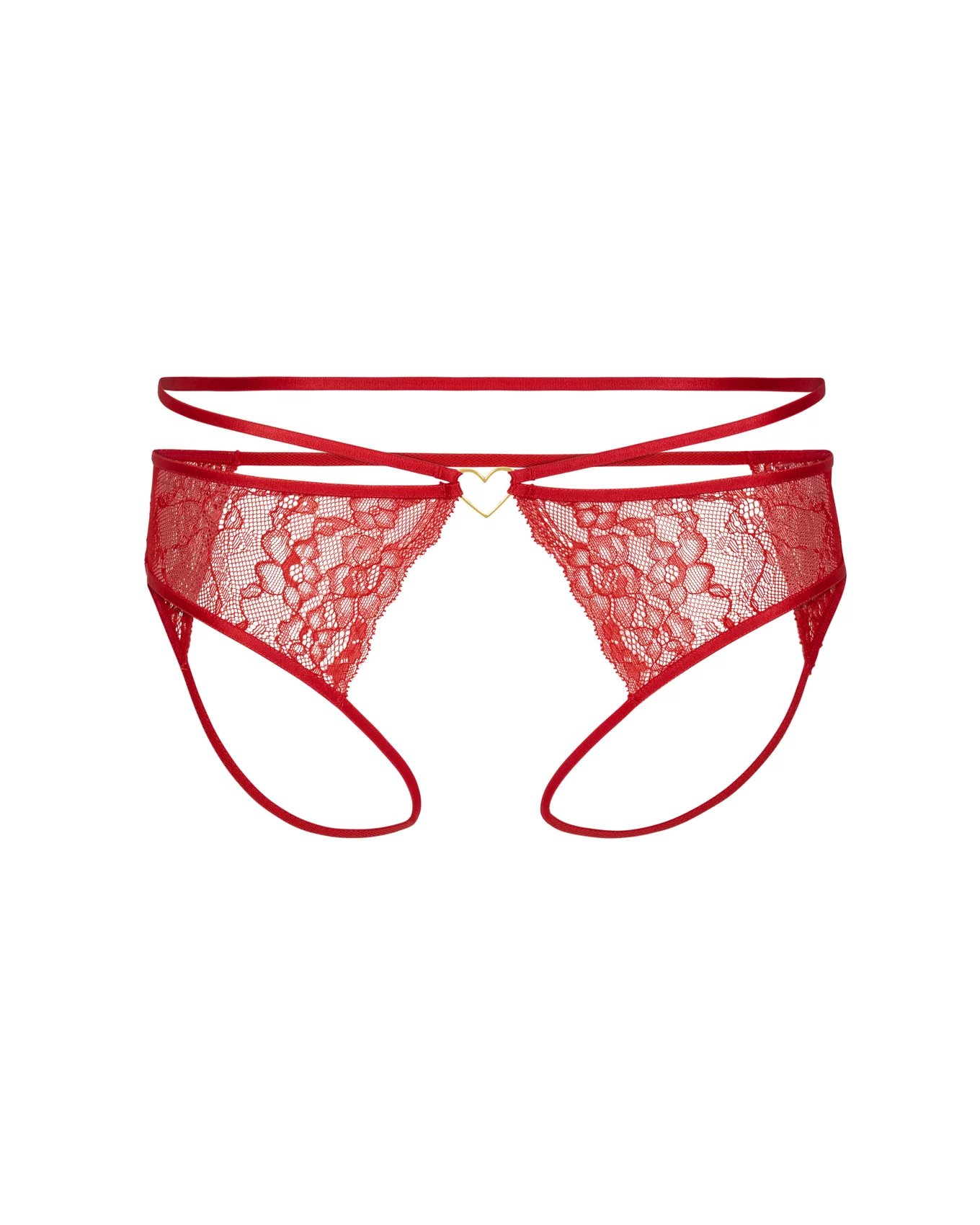 3-Pack Sexy Panty Crotchless Panties, 1X-4X