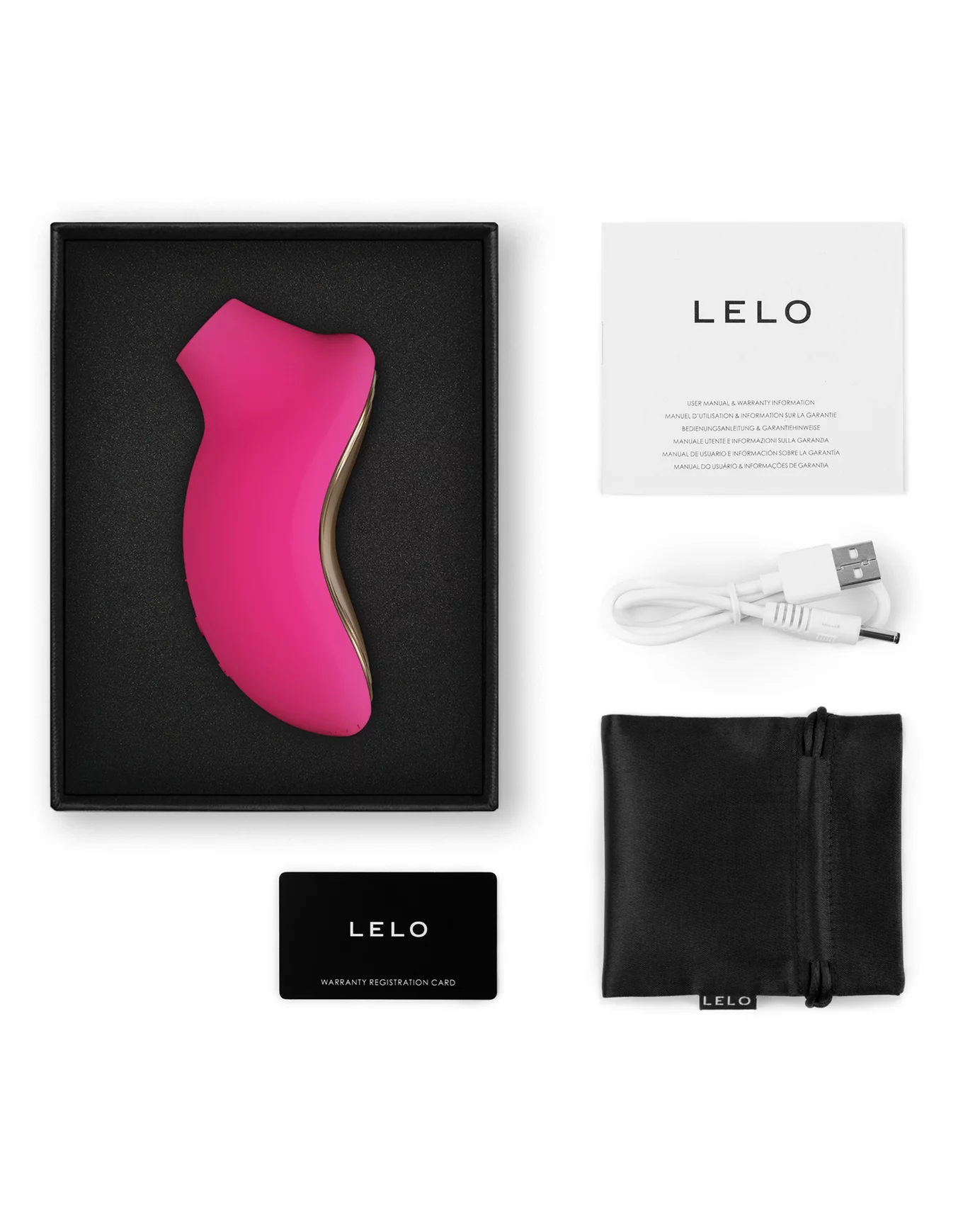 Lelo Sona 2 Vibrator Pink, O/S | Adore Me