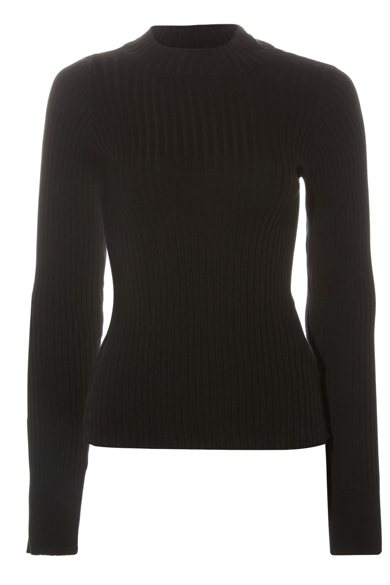 Kim Mock Neck Sweater Black