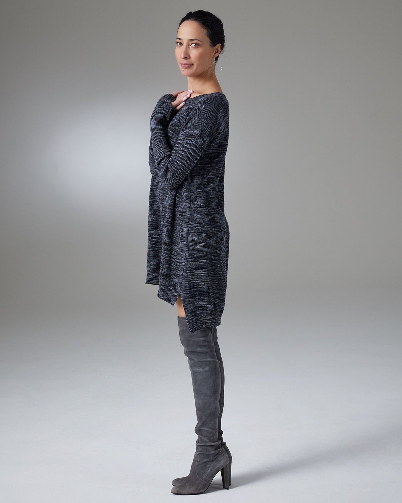 Ashlee Sweater Dress Moonstone