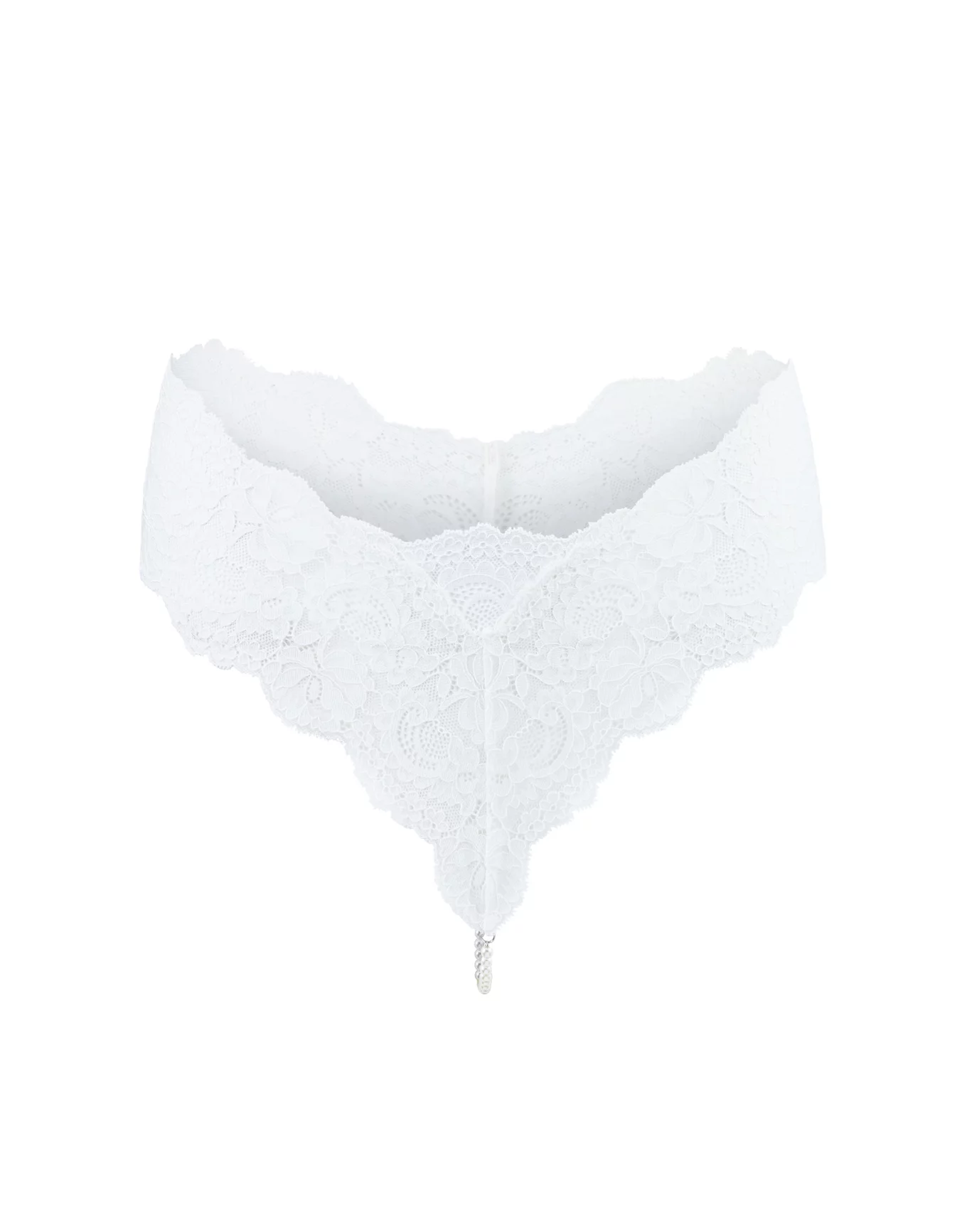 Aster Pearl Thong White V shape Pearl Thong, XS-XL | Adore Me