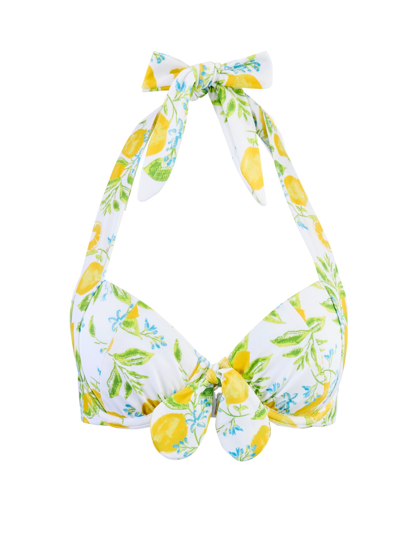 Shelby Novelty White Swim Bra