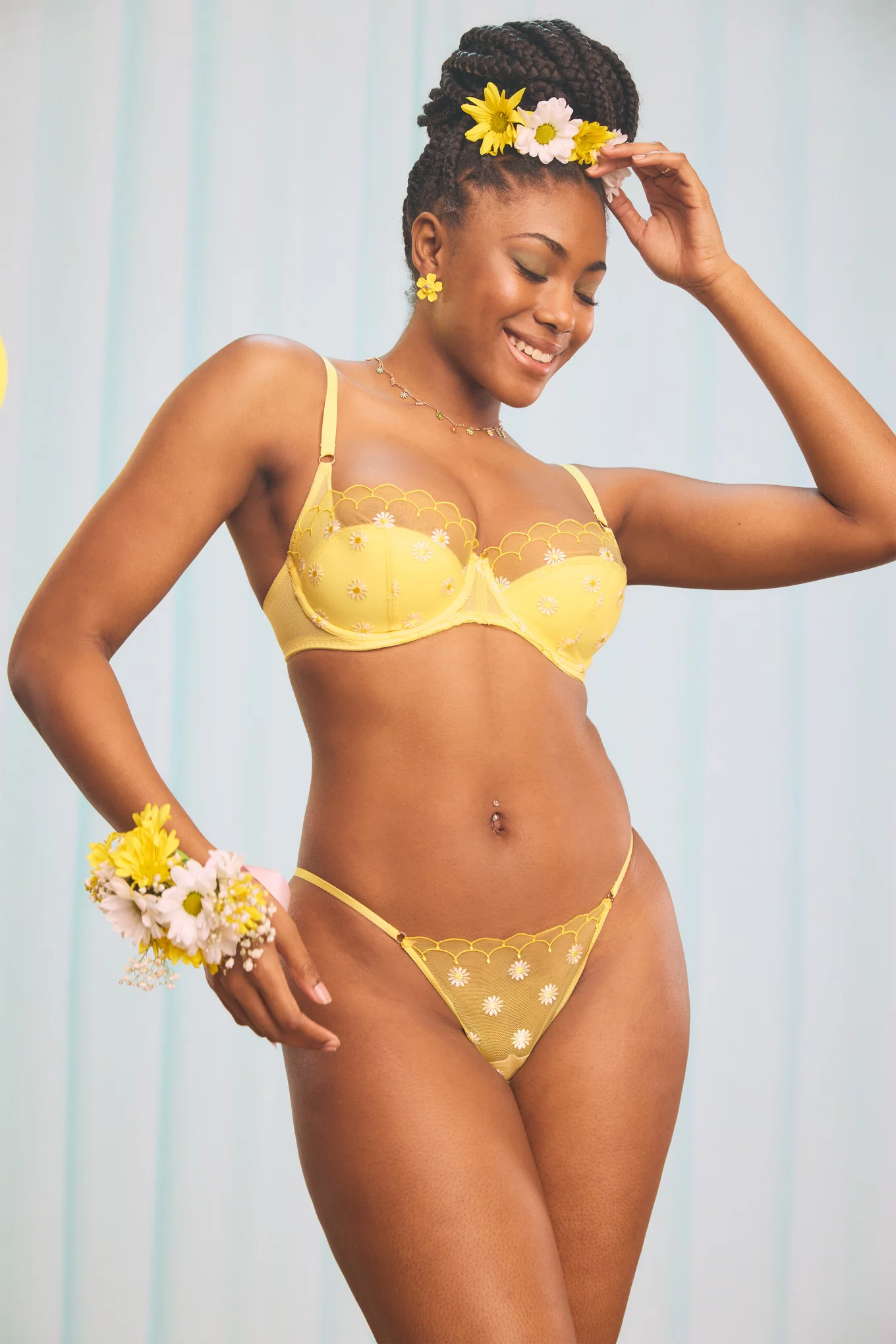 Bettie Light Yellow Contour Balconette 32A 38DD Adore Me